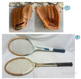 Guantone baseball Wilson Racchette tennis Sunsport
