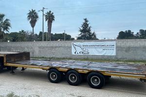 semirimorchio carrellone Bertoja 12.50 balestrato