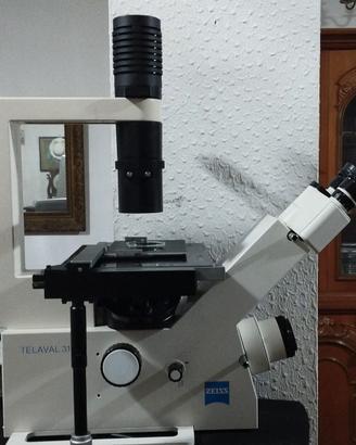 ZEISS  AXIOVERT TELEVAL31 CON nr.2 GUIDA OGGETTI