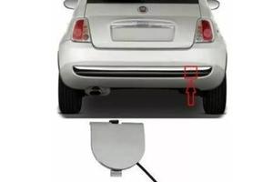 Tappo paraurti posteriore FIAT 500 cromato