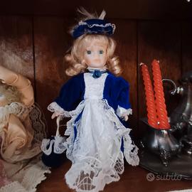 bambole in porcellana  da collezione 