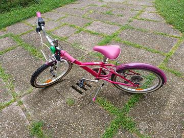 Bicicletta bambina B’Twin 20” – 6 marce – usata