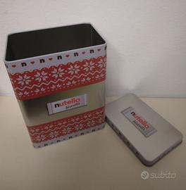 Barattolo in latta Nutella