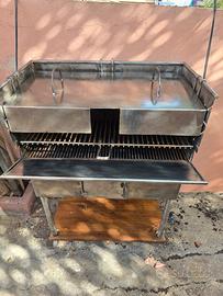 barbecue acciaio inox
