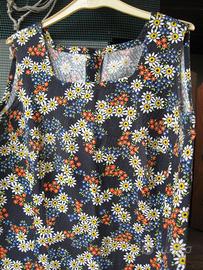 Abito senza maniche taglia 46