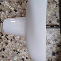 lavabo con semicolonna hidra