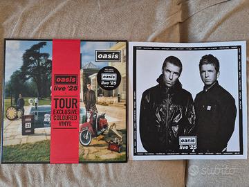 Oasis live '25 -be here now exclusive + tour print