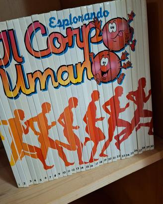 esplorando il corpo umano collezione 30 libri