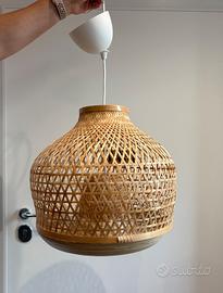 Lampadario bambù IKEA Misterhult