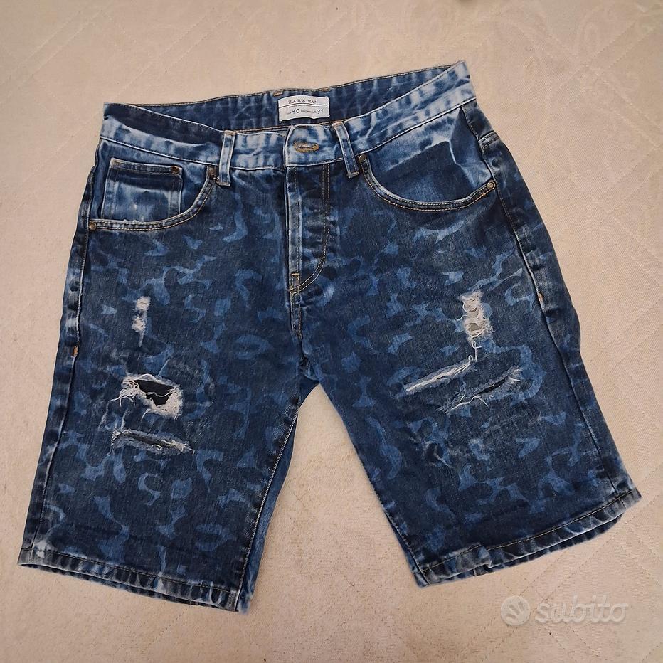 Jeans Pantaloni Corti Zara Uomo ZARA Pantaloni Corti Jeans Cool