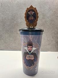 Bicchiere Biancaneve azzurro