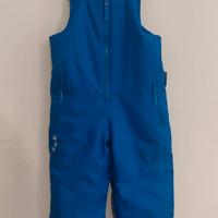 Salopette-pantaloni da sci bambino 110 cm