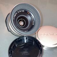Zeiss Contax G Biogon 28 - 2,8 adaptable Leica Son