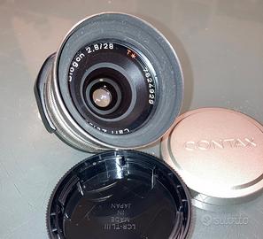 Zeiss Contax G Biogon 28 - 2,8 adaptable Leica Son