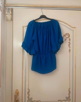 top peplo blu tg U 