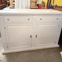 Credenza Madia Laccata Bianca Nuova
