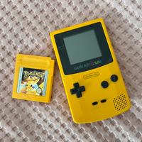 Game Boy Color + Pokemon Giallo