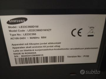 Televisore Samsung 22 pollici