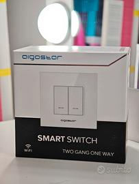 INTERRUTTORE SMART WiFi AIGOSTAR – DOPPIO 2 GANG 1