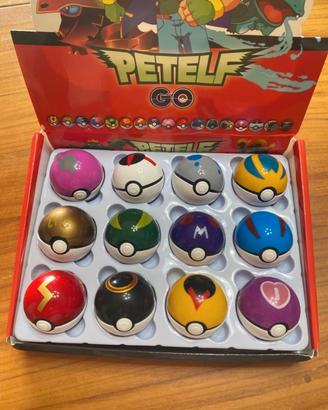Pokemon Pokeball set da 12 con gadget a sorpresa