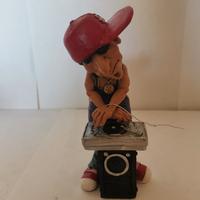 Mestieri statua statuetta caricatura Disc Jockey