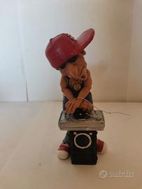 Mestieri statua statuetta caricatura Disc Jockey