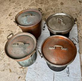 Pentoloni e Paiolo in Rame