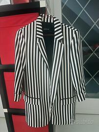 Blazer bianco e nero Zara