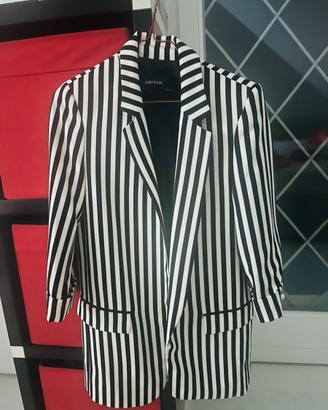Blazer bianco e nero Zara