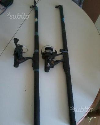 Canne da pesca con mulinello per trote