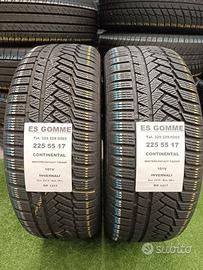 2 gomme 225 55 17 CONTINENTAL INV RIF1217