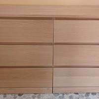 Cassettiera e comodini MALM IKEA