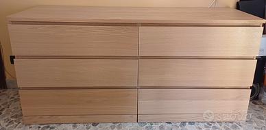 Cassettiera e comodini MALM IKEA