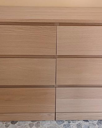 Cassettiera e comodini MALM IKEA