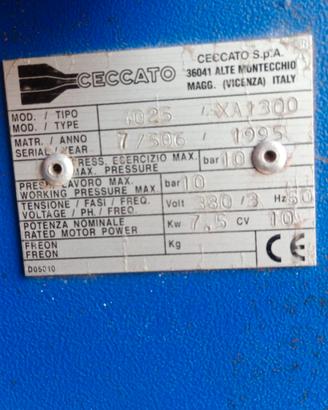 compressore silenziato ceccato