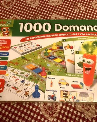 Gioco Lisciani 3-6 anni 1000 domande