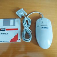 Trust Ami Mouse 98 seriale vintage + floppy disk