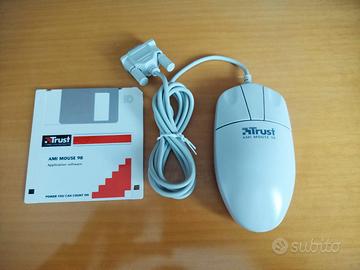 Trust Ami Mouse 98 seriale vintage + floppy disk
