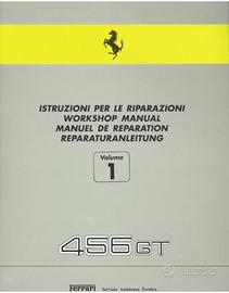 Ferrari 456 o 456M manuale officina riparazione