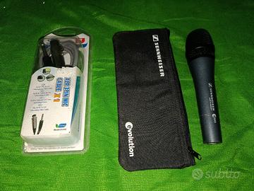 microfono ultra dinamico sennheiser e845