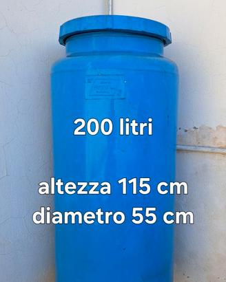Serbatoio acqua 200 litri