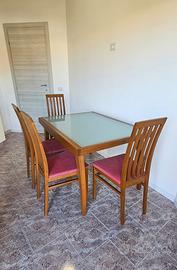 Tavolo Calligaris con 4+1 sedie Calligaris