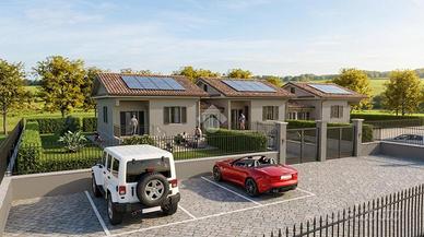 VILLA A SCHIERA A LARIANO