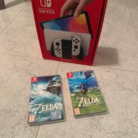 Nintento switch oled, condizioni perfette