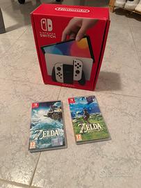 Nintento switch oled, condizioni perfette