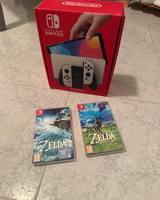 Nintento switch oled, condizioni perfette