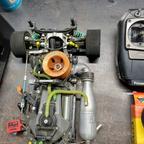 macchinina a scoppio 1/10 da pista