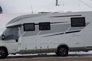 Camper semintegrale mobilvetta krosser p90