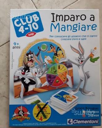 Gioco di società "Imparo a mangiare" Clementoni