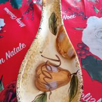 Portamestolo in porcellana cm 21